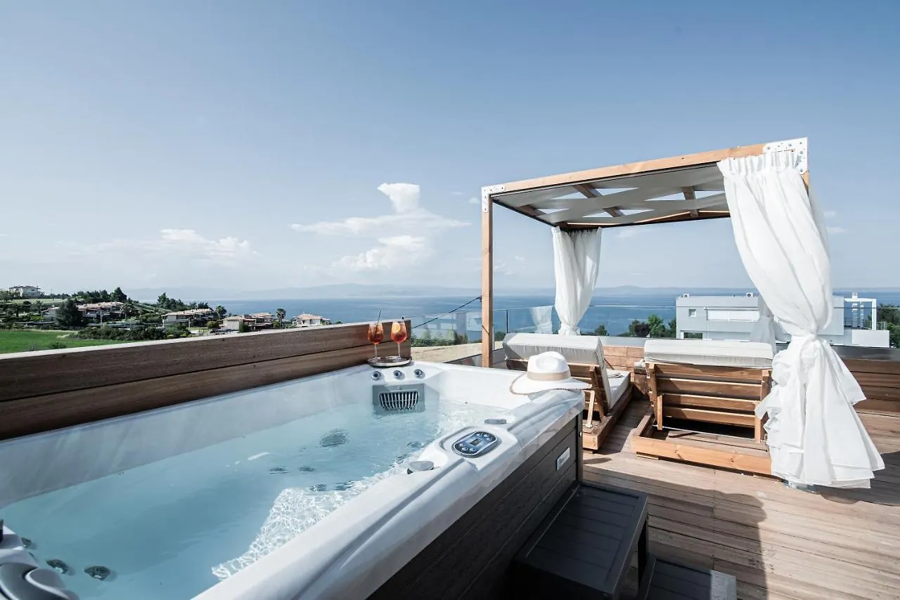 King'S & Queen'S Afitos - Suites With Private Pool 0*, Afytos